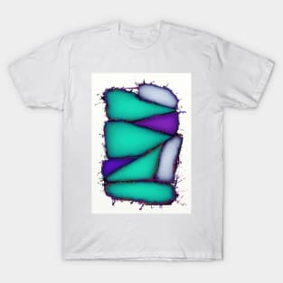 Crushed turquoise T-Shirt